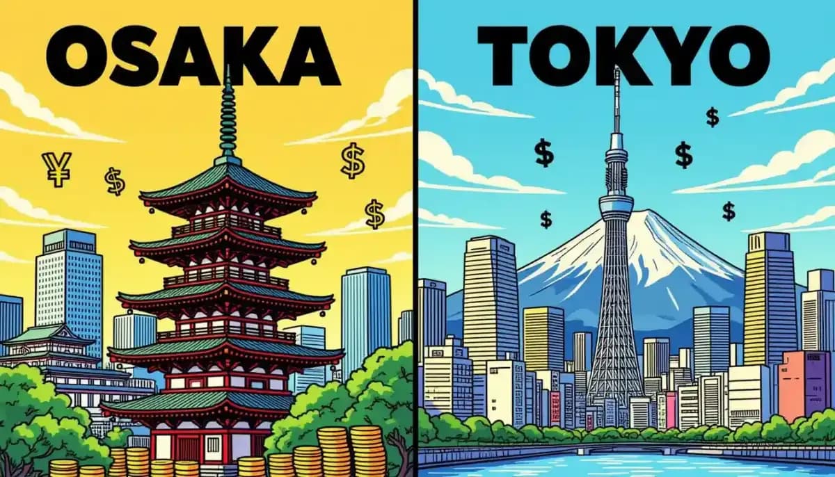 Cost of Living in Osaka vs Tokyo Compared
