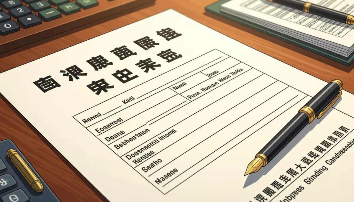 Essential Japanese Paperwork Vocabulary for Foreigners