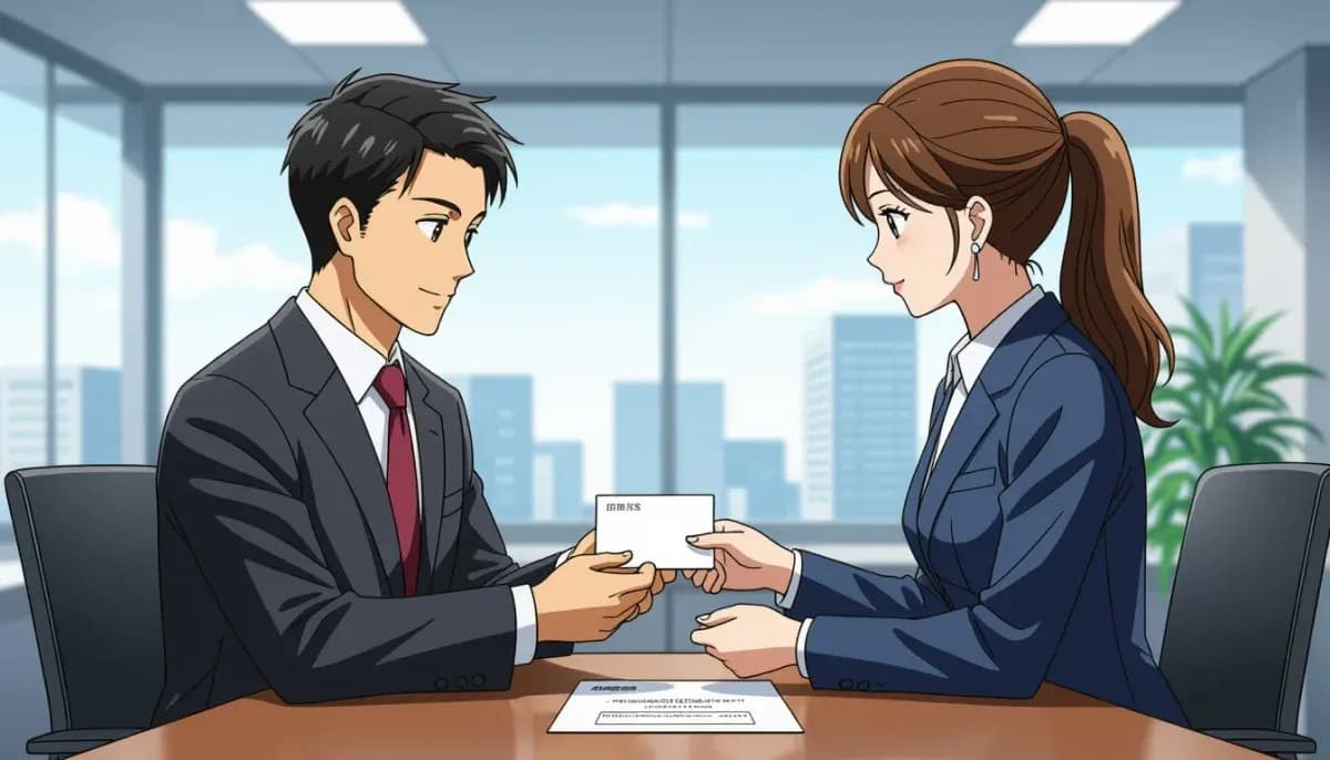 Japanese Business Card Meishi Exchange Guide