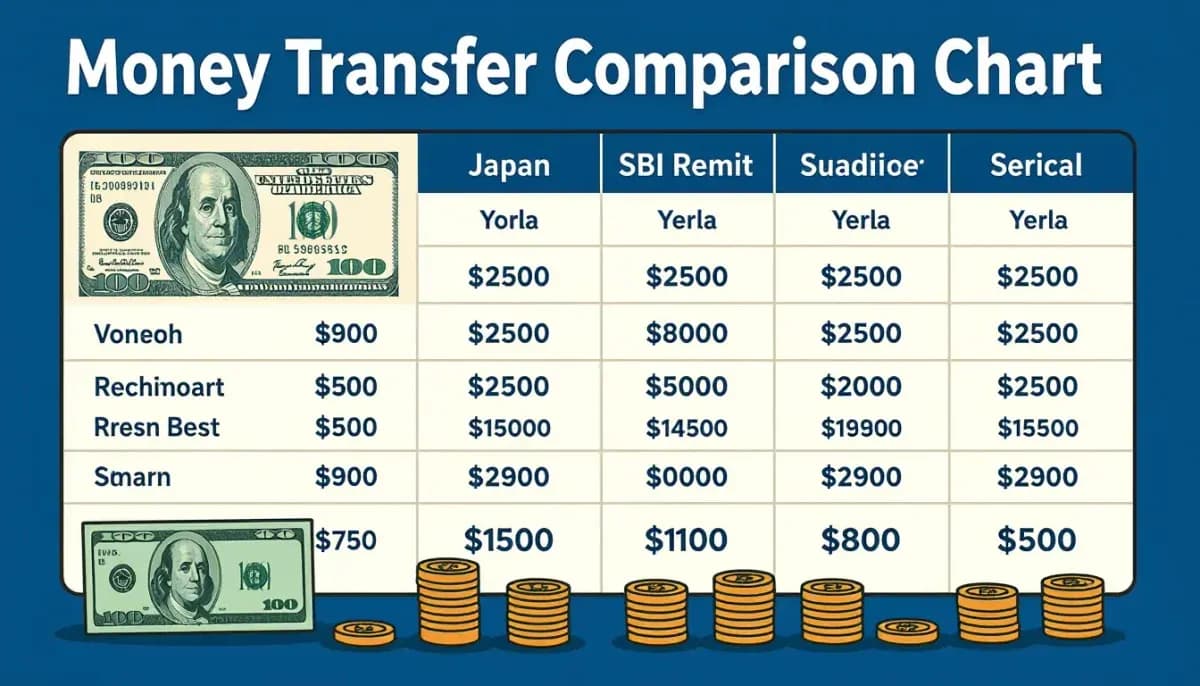 Money Transfer Fees from Japan Complete Comparison