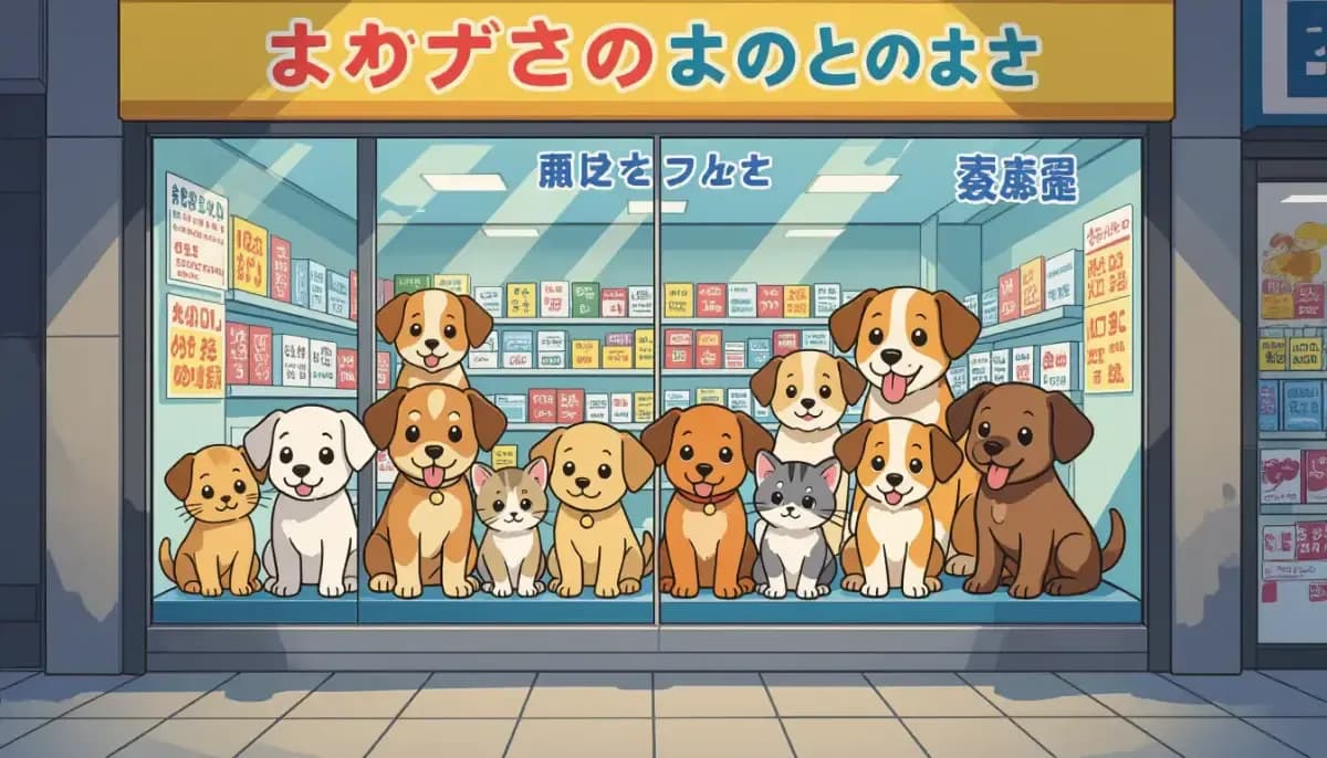 Pet Stores and Animal Adoption Centers in Japan