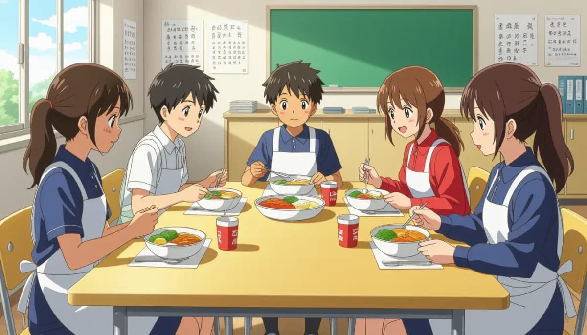 Japanese School Lunch Kyushoku System Explained