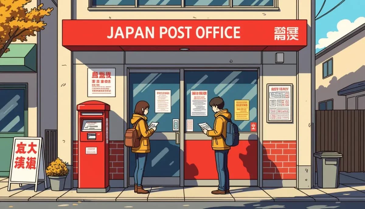 Japan Postal Savings and Official Mail Procedures