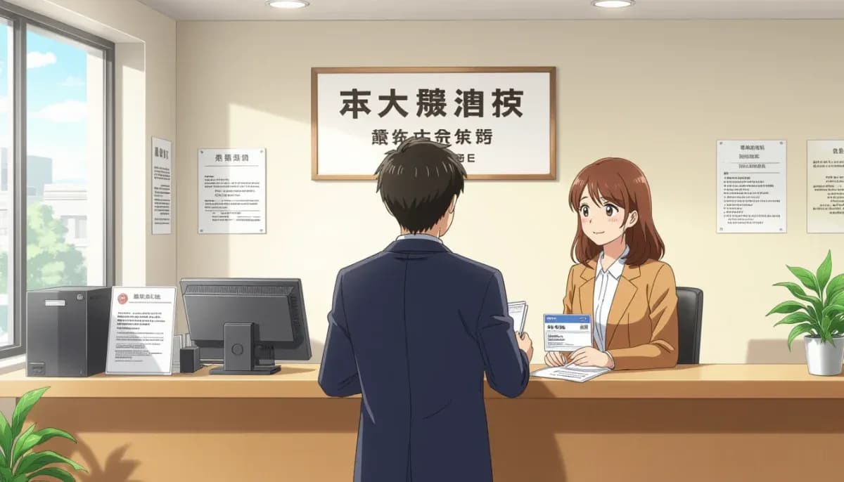 Registering at City Hall After Moving to Japan
