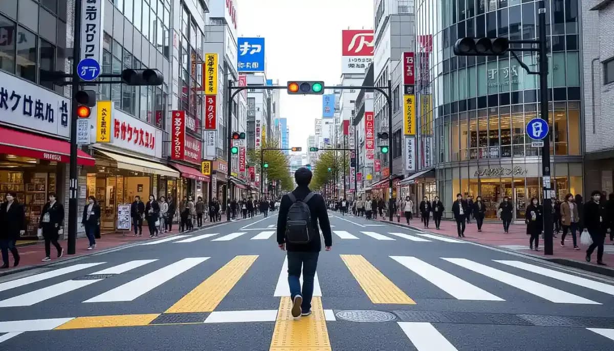Walking and Pedestrian Rules in Japan